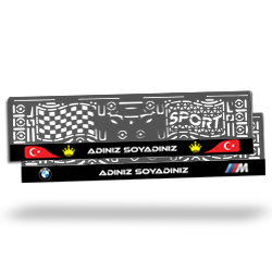 Işıksız Otomobil Plakalık